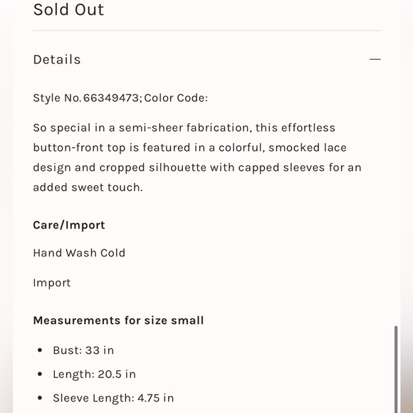 NWOT Free People Julie Printed Lace Mesh Crop Top in Tropical Sunset Combo - S - Picture 14 of 15